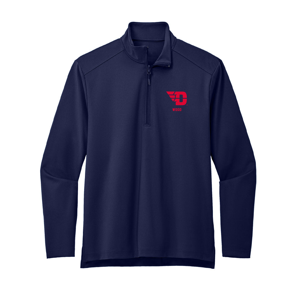 Dayton - NCAA Women's Soccer : Campbell Wood - Premium Quarter Zip Jacket-0