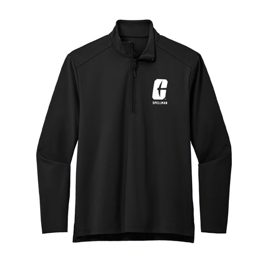UNC Charlotte - NCAA Football : Donovan Spellman - Premium Quarter Zip Jacket-0