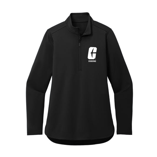 UNC Charlotte - NCAA Women's Soccer : Kyla Osborne - Women's Premium Quarter Zip Jacket-0