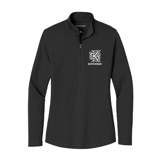 Kennesaw - NCAA Football : Jaden Martin-Burgess - Women's Lightweight Quarter Zip Jacket-0