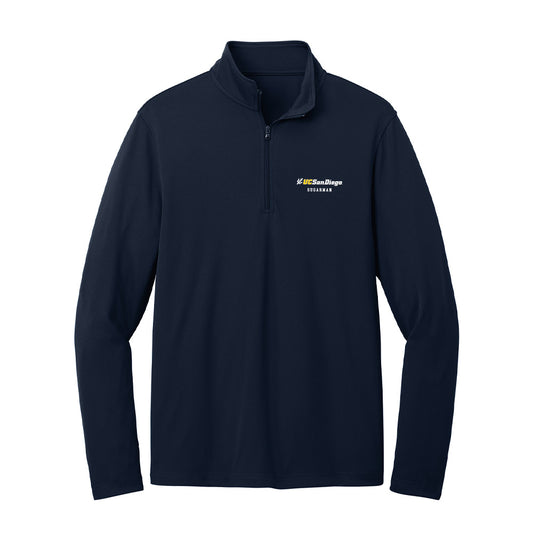UCSD - NCAA Women's Rowing : Erin Sugarman - Lightweight Quarter Zip Jacket-0