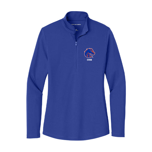 Boise State - NCAA Football : Rocky Dunn - Women's Lightweight Quarter Zip Jacket-0
