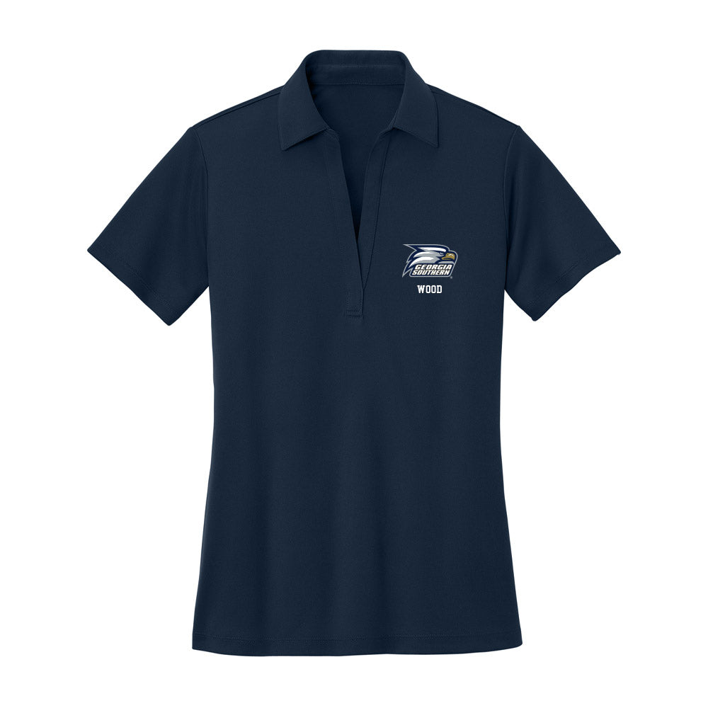 Georgia Southern - NCAA Football : Gaines Wood - Women's Activewear Polo Shirt-0
