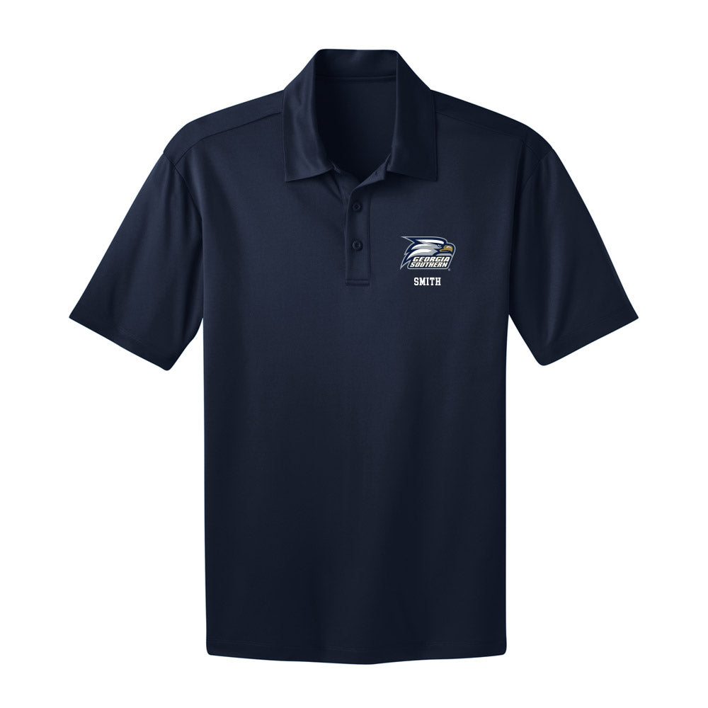 Georgia Southern - NCAA Men's Basketball : Eltramon Smith - Activewear Polo Shirt-0