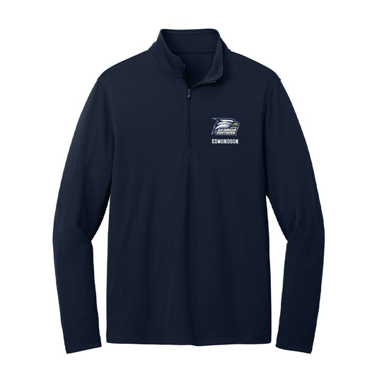 Georgia Southern - NCAA Softball : Alexis Edmondson - Lightweight Quarter Zip Jacket-0
