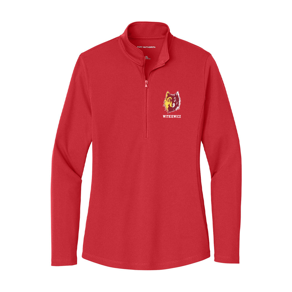 NSU - NCAA Football : Edward Witkiewicz - Women's Lightweight Quarter Zip Jacket-0