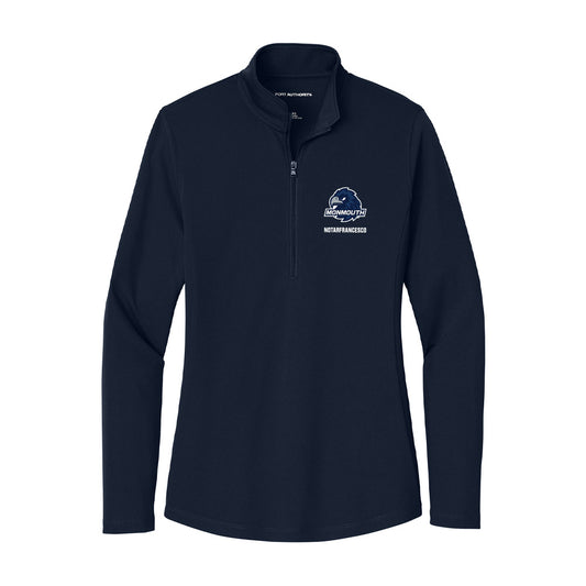 Monmouth - NCAA Women's Soccer : Grace Notarfrancesco - Women's Lightweight Quarter Zip Jacket-0