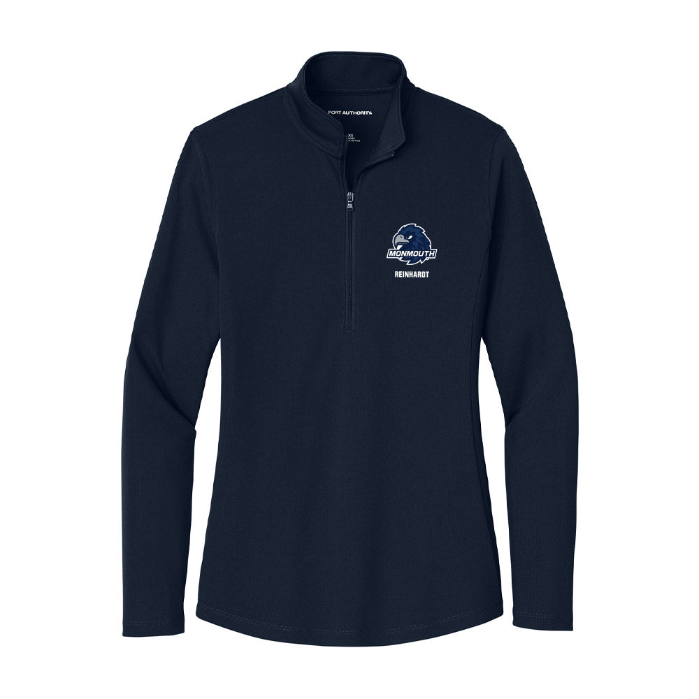 Monmouth - NCAA Football : Heath Reinhardt - Women's Lightweight Quarter Zip Jacket-0