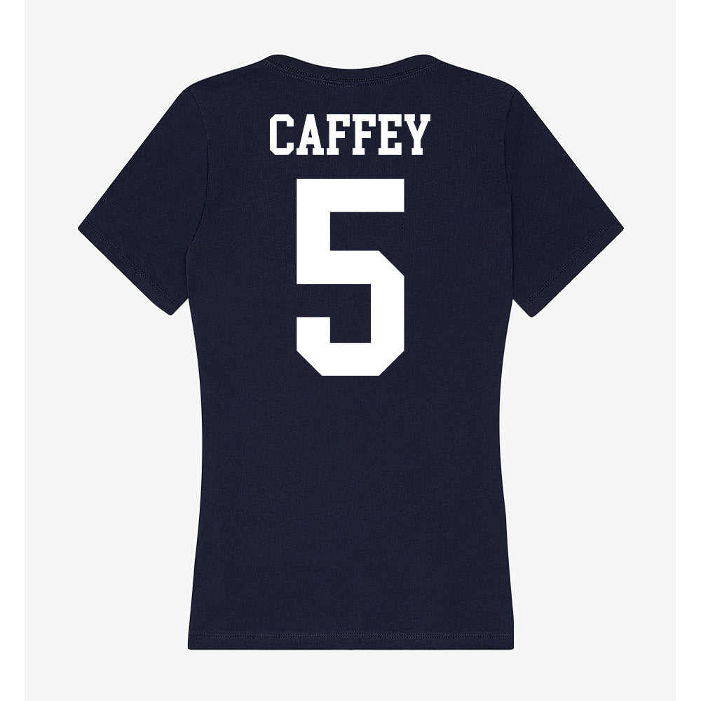Kent State - NCAA Football : Jakorion Caffey - Women's V-Neck T-Shirt-1
