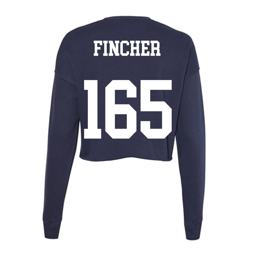 Kent State - NCAA Wrestling : Jordan Fincher - Women's Cropped Crew Fleece-1