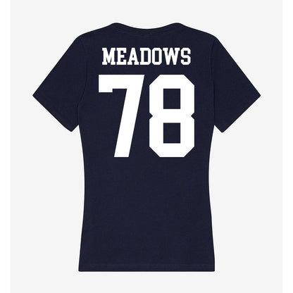 Kent State - NCAA Football : Tyler Meadows - Women's V-Neck T-Shirt-1