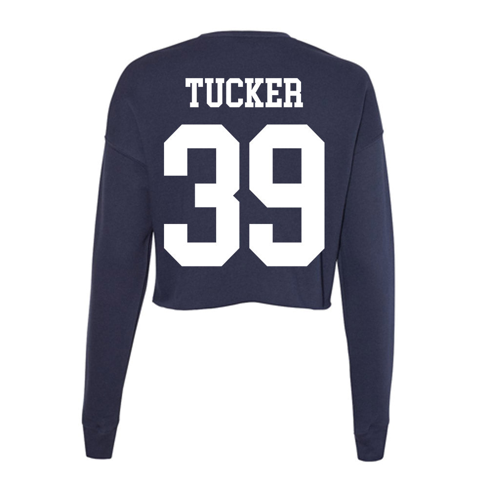 Kent State - NCAA Football : Eli Tucker - Women's Cropped Crew Fleece-1
