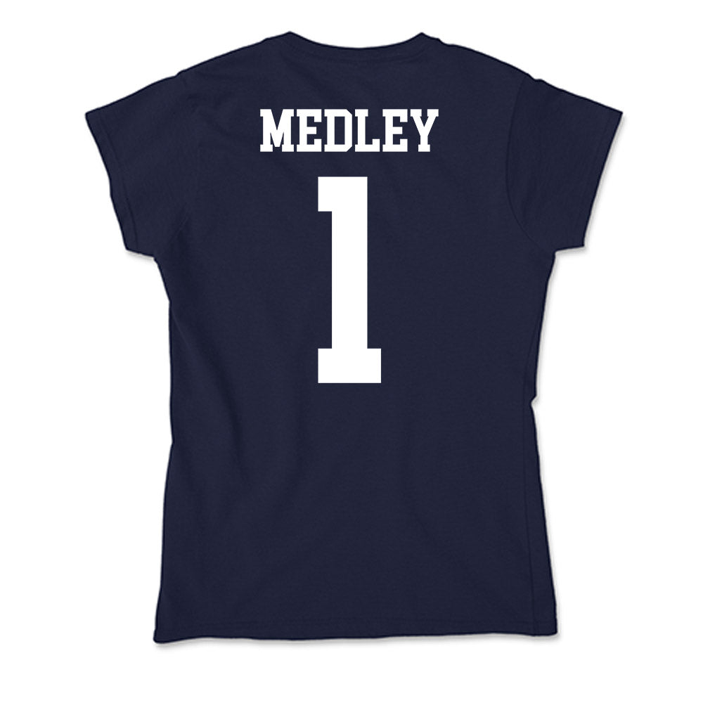 Kent State - NCAA Men's Basketball : Cian Medley - Soft Style Women’s T-Shirt-1