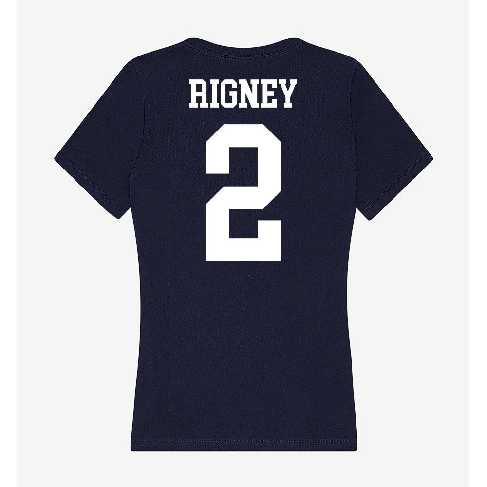 Kent State - NCAA Women's Volleyball : Avrey Rigney - Women's V-Neck T-Shirt-1