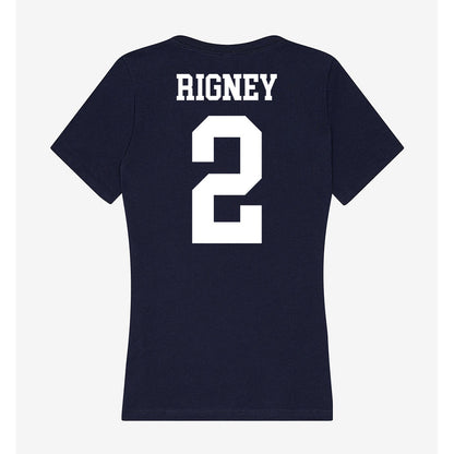 Kent State - NCAA Women's Volleyball : Avrey Rigney - Women's V-Neck T-Shirt-1