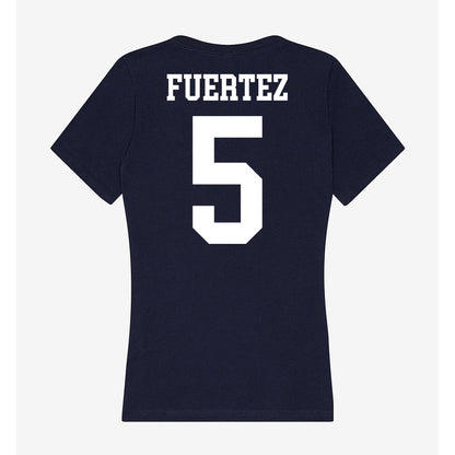 Kent State - NCAA Women's Gymnastics : Dani Fuertez - Women's V-Neck T-Shirt-1