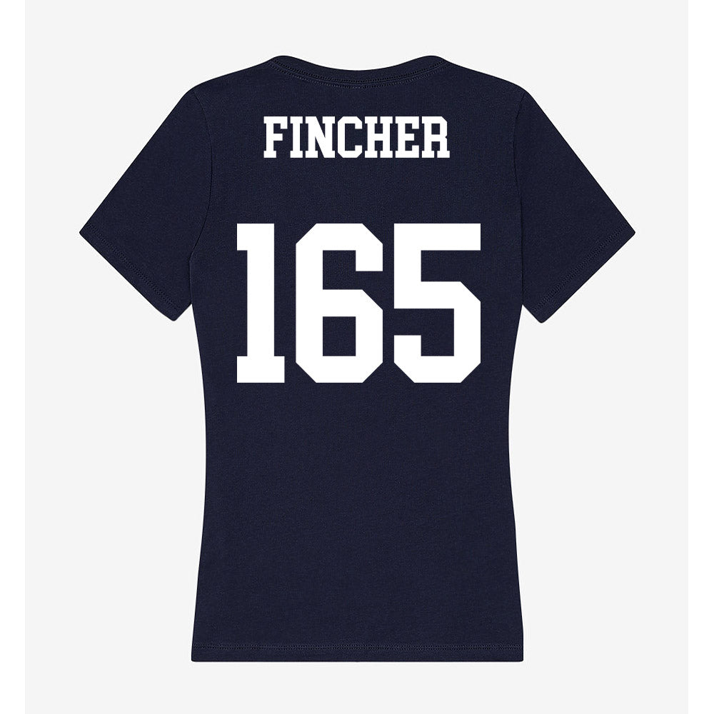 Kent State - NCAA Wrestling : Jordan Fincher - Women's V-Neck T-Shirt-1
