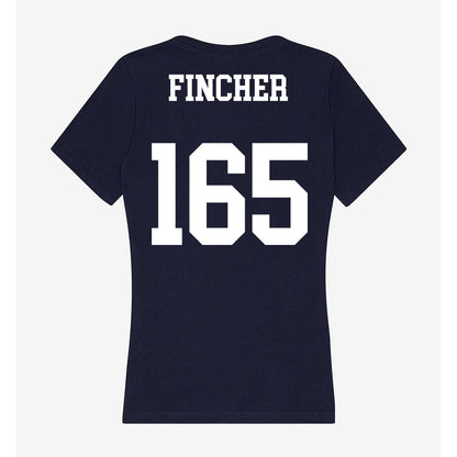 Kent State - NCAA Wrestling : Jordan Fincher - Women's V-Neck T-Shirt-1