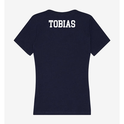 Kent State - NCAA Women's Gymnastics : Libby Tobias - Women's V-Neck T-Shirt-1