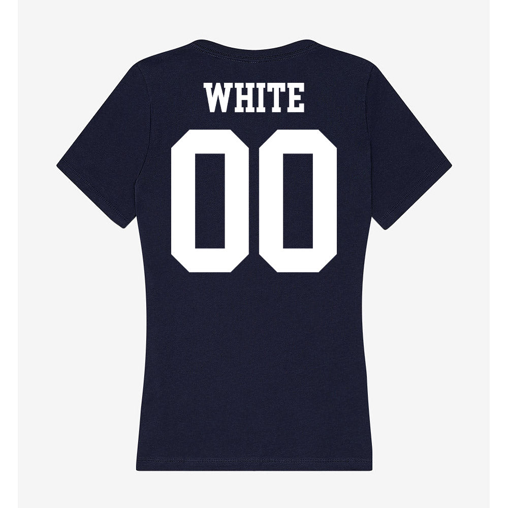 Kent State - NCAA Football : Brandon White - Women's V-Neck T-Shirt-1