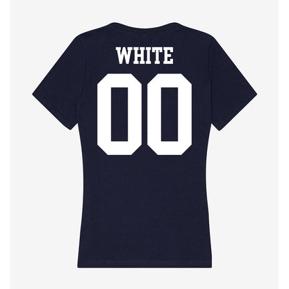 Kent State - NCAA Football : Brandon White - Women's V-Neck T-Shirt-1
