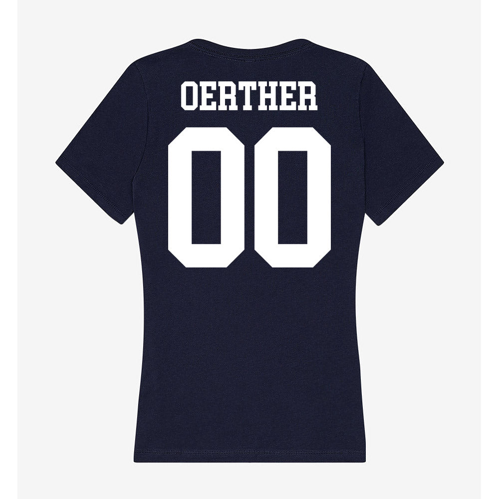 Kent State - NCAA Baseball : Drew Oerther - Women's V-Neck T-Shirt-1