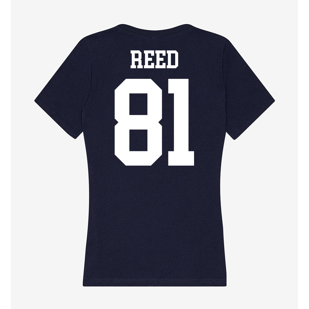 Kent State - NCAA Football : Zymir Reed - Women's V-Neck T-Shirt-1
