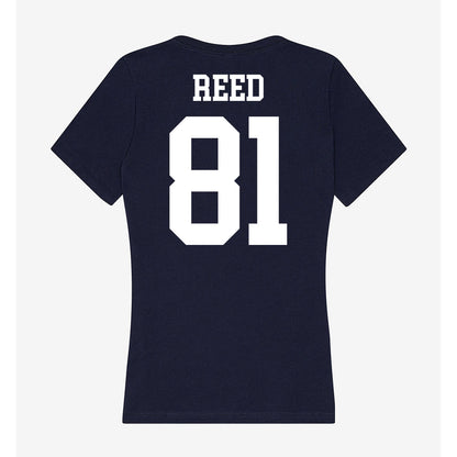 Kent State - NCAA Football : Zymir Reed - Women's V-Neck T-Shirt-1