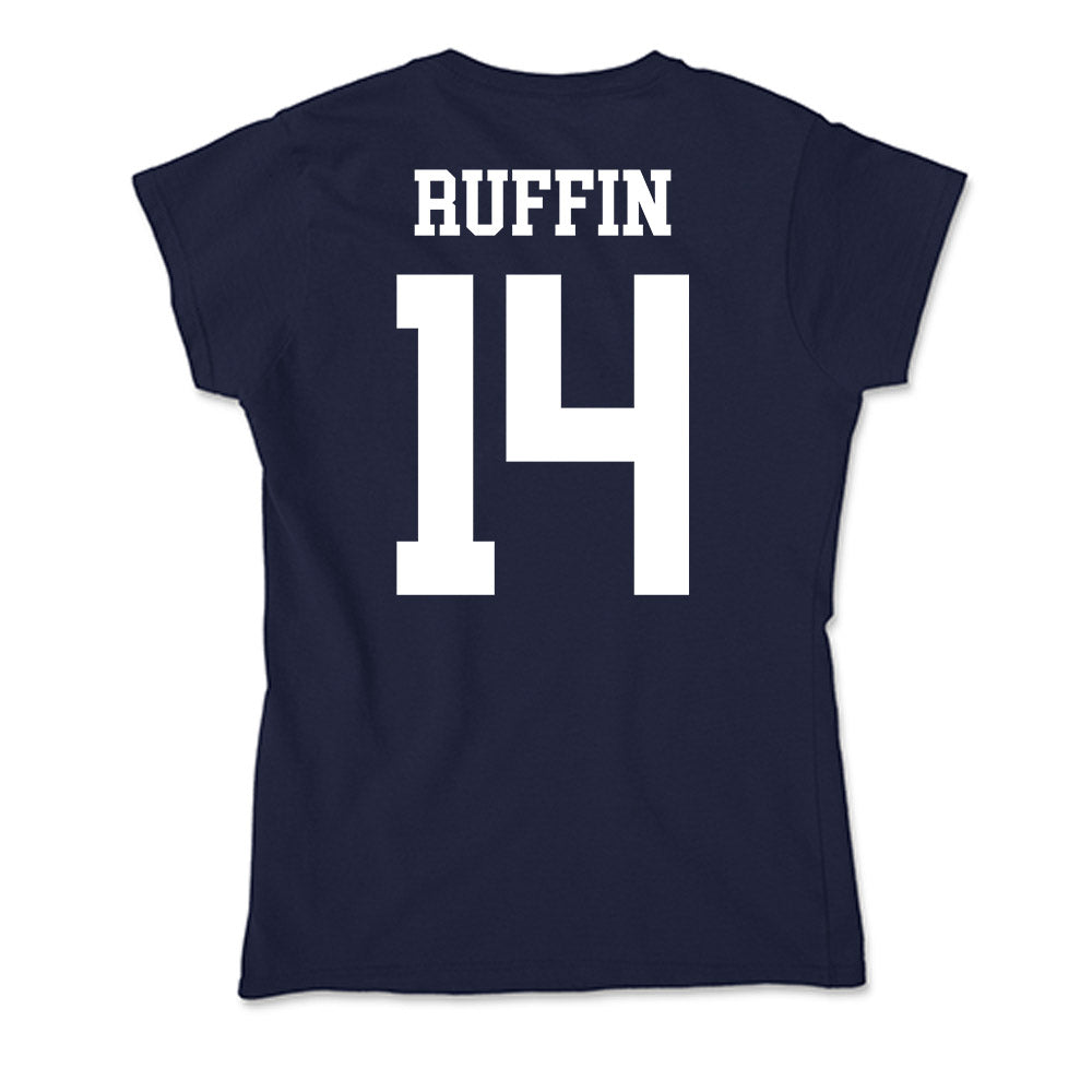 Kent State - NCAA Football : Deante Ruffin - Soft Style Women’s T-Shirt-1