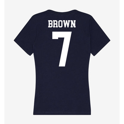 Kent State - NCAA Women's Volleyball : Mercedez Brown - Women's V-Neck T-Shirt-1