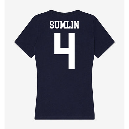 Kent State - NCAA Men's Basketball : Jamal Sumlin - Women's V-Neck T-Shirt-1