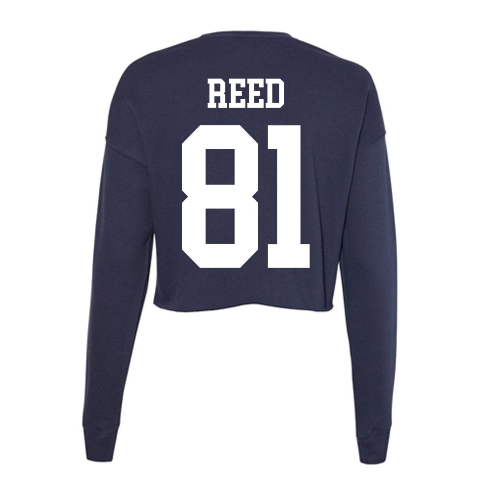 Kent State - NCAA Football : Zymir Reed - Women's Cropped Crew Fleece-1