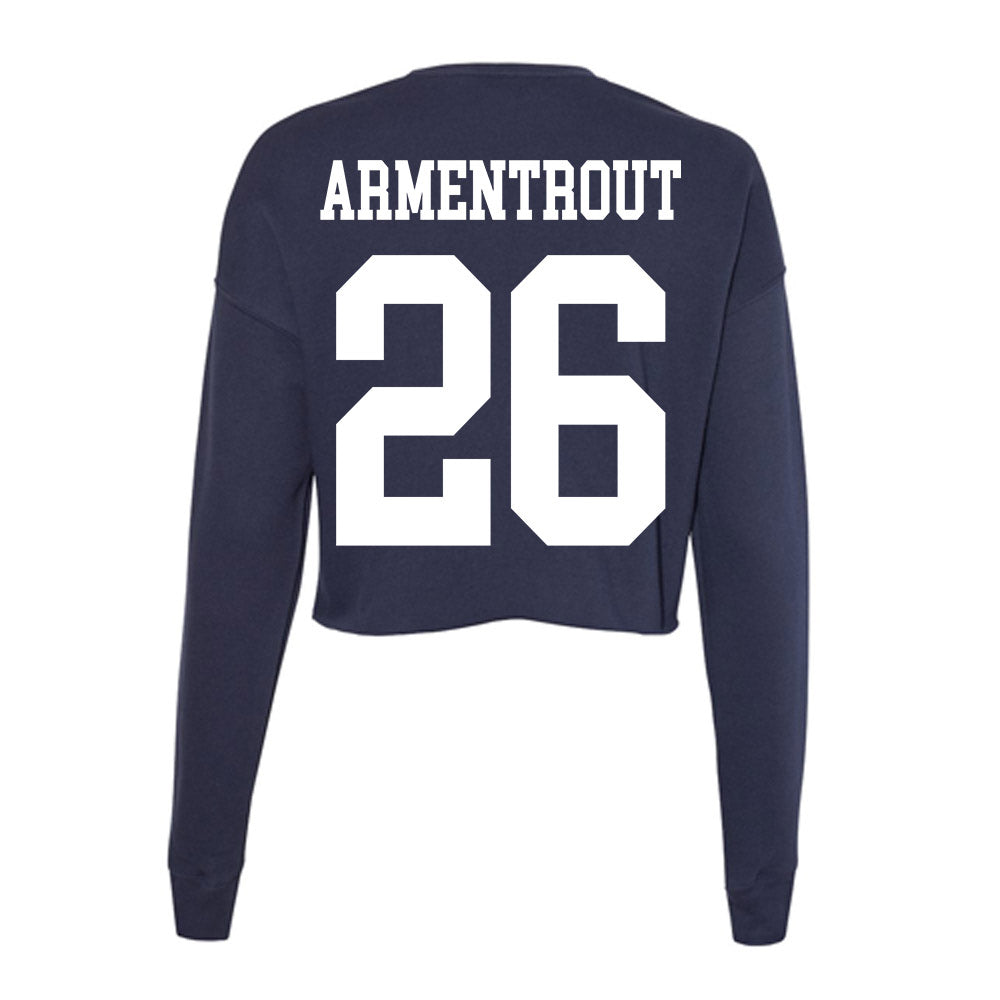 Kent State - NCAA Football : Dylan Armentrout - Women's Cropped Crew Fleece-1