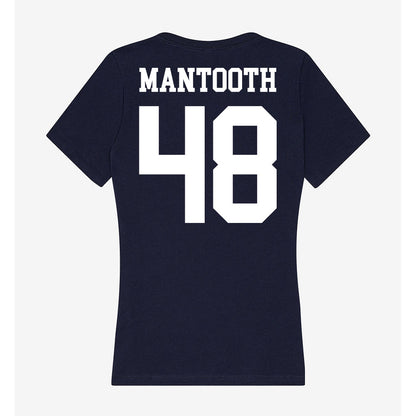 Kent State - NCAA Football : Chase Mantooth - Women's V-Neck T-Shirt-1