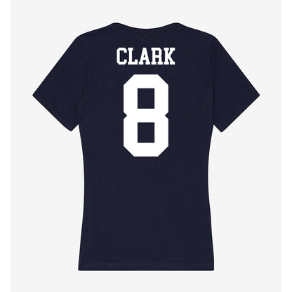 Kent State - NCAA Football : DaRealyst Clark - Women's V-Neck T-Shirt-1