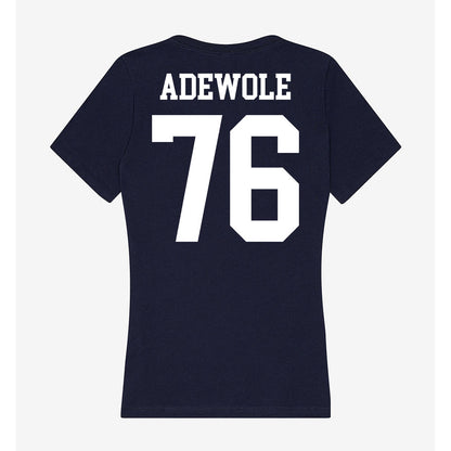 Kent State - NCAA Football : Mofe Adewole - Women's V-Neck T-Shirt-1
