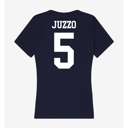 Kent State - NCAA Women's Basketball : Bianca Juzzo - Women's V-Neck T-Shirt-1