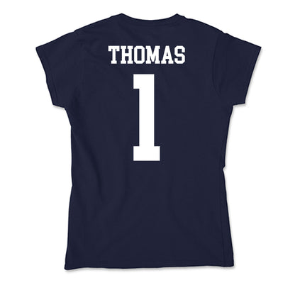Kent State - NCAA Women's Basketball : Tatiana Thomas - Soft Style Women’s T-Shirt-1