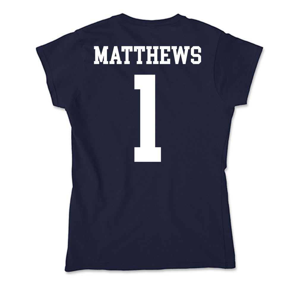 Kent State - NCAA Baseball : Luke Matthews - Soft Style Women’s T-Shirt-1