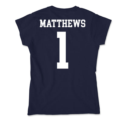 Kent State - NCAA Baseball : Luke Matthews - Soft Style Women’s T-Shirt-1
