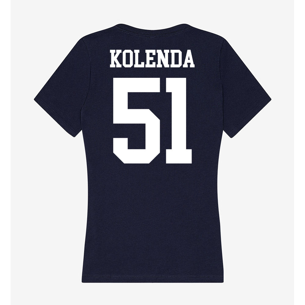 Kent State - NCAA Baseball : Jordan Kolenda - Women's V-Neck T-Shirt-1