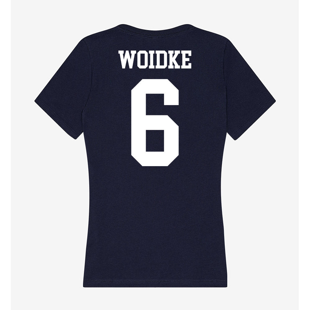 Kent State - NCAA Men's Basketball : Quinn Woidke - Women's V-Neck T-Shirt-1