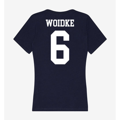 Kent State - NCAA Men's Basketball : Quinn Woidke - Women's V-Neck T-Shirt-1