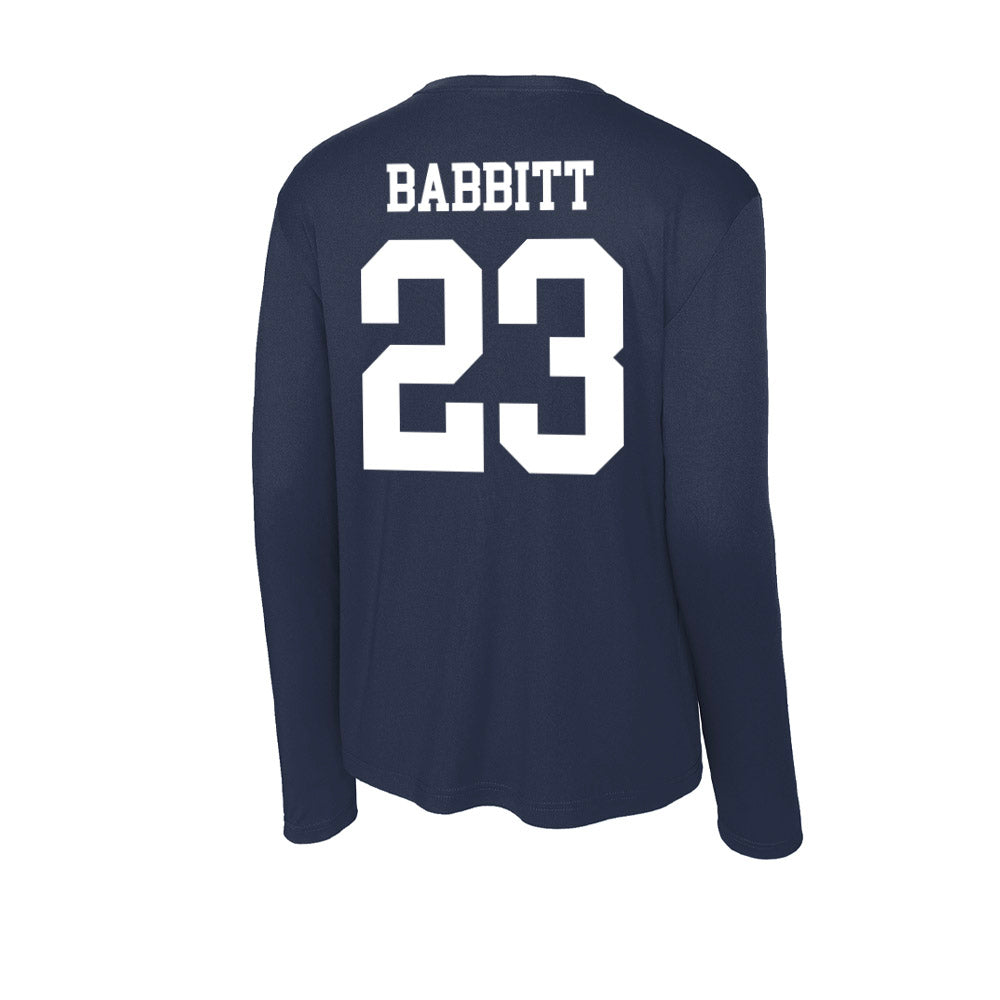 Kent State - NCAA Women's Basketball : Mya Babbitt - Activewear Long Sleeve T-Shirt-1