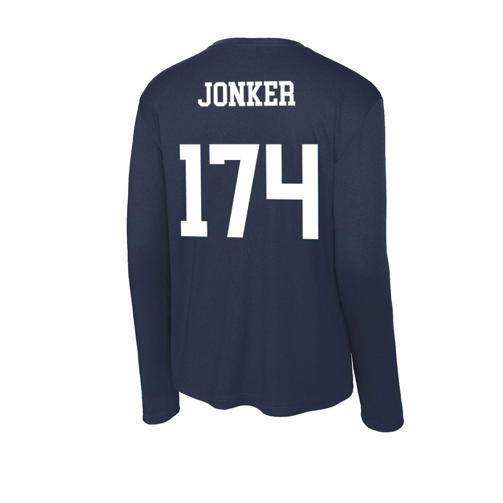 Kent State - NCAA Wrestling : Jake Jonker - Activewear Long Sleeve T-Shirt-1