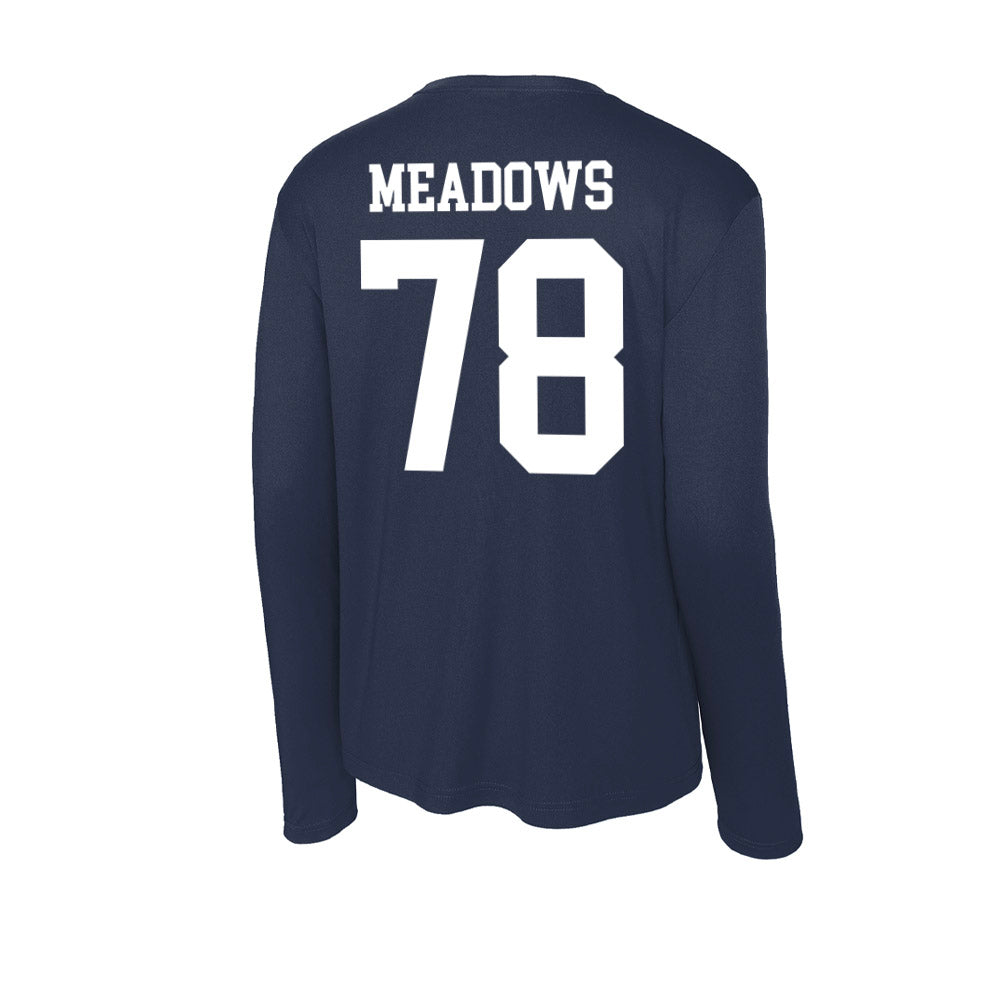 Kent State - NCAA Football : Tyler Meadows - Activewear Long Sleeve T-Shirt-1
