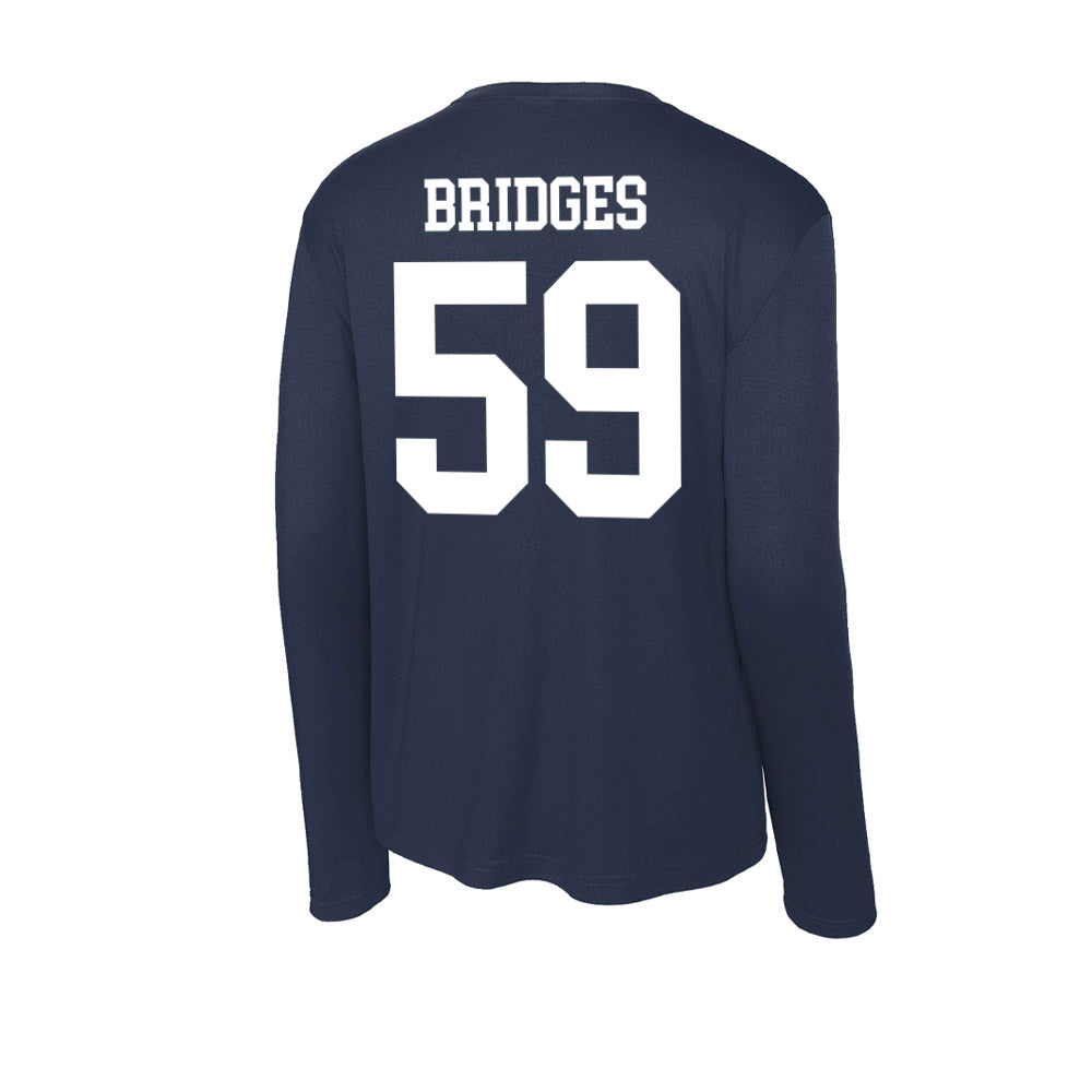 Kent State - NCAA Football : Eckley Bridges - Activewear Long Sleeve T-Shirt-1