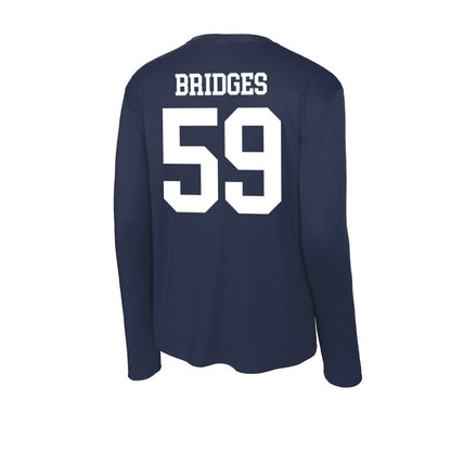 Kent State - NCAA Football : Eckley Bridges - Activewear Long Sleeve T-Shirt-1