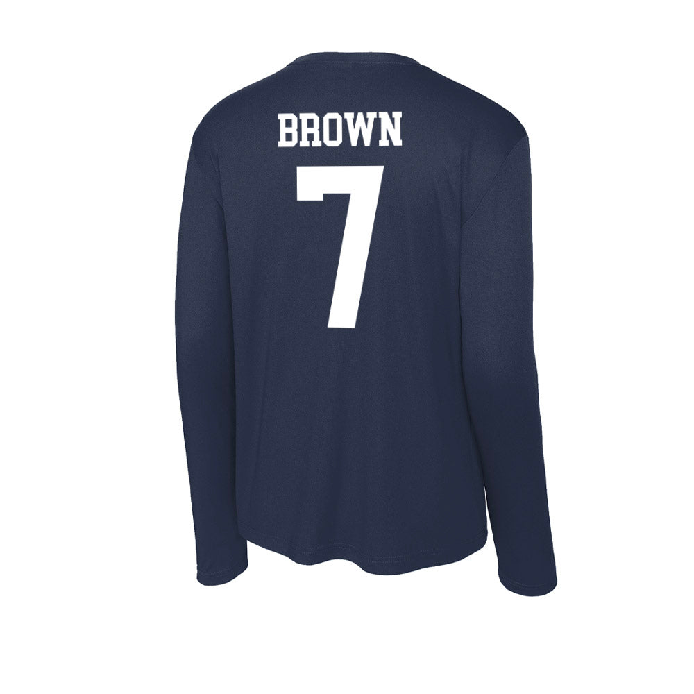Kent State - NCAA Women's Volleyball : Mercedez Brown - Activewear Long Sleeve T-Shirt-1