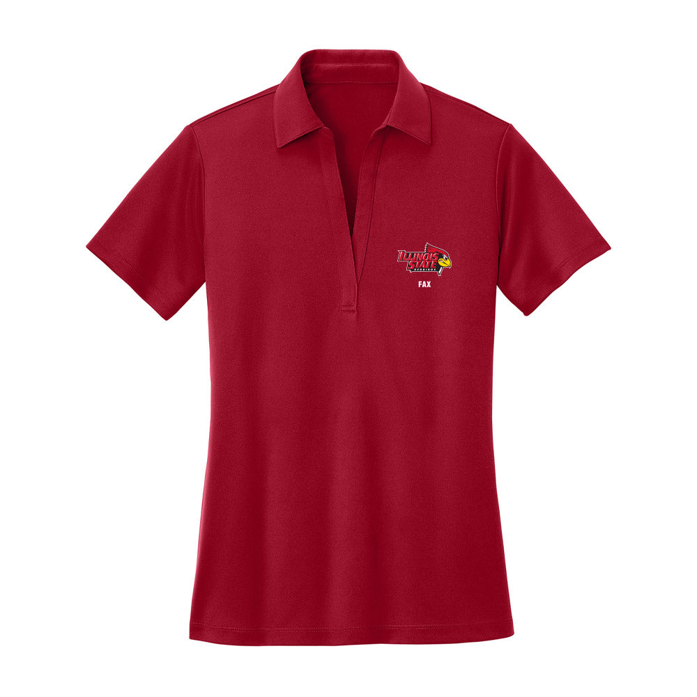 Illinois State - NCAA Women's Track & Field : Keira Fax - Women's Activewear Polo Shirt-0